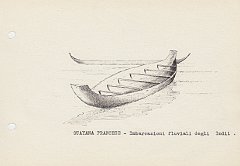 097 Guyana Francese - imbarcazioni fluviali degli Indii